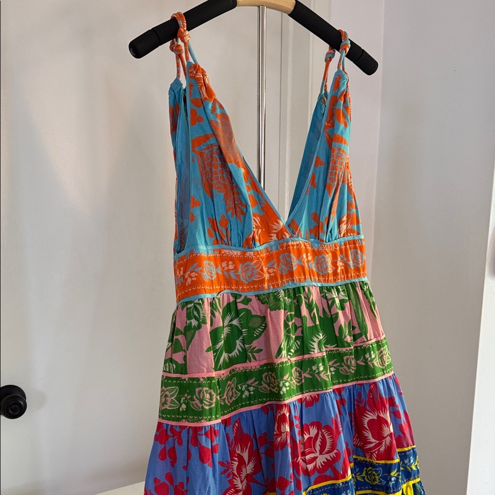 FARM Rio Lace Garden Mix Maxi Dress - Picture 4 of 10